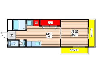 エービック浅井の物件間取画像